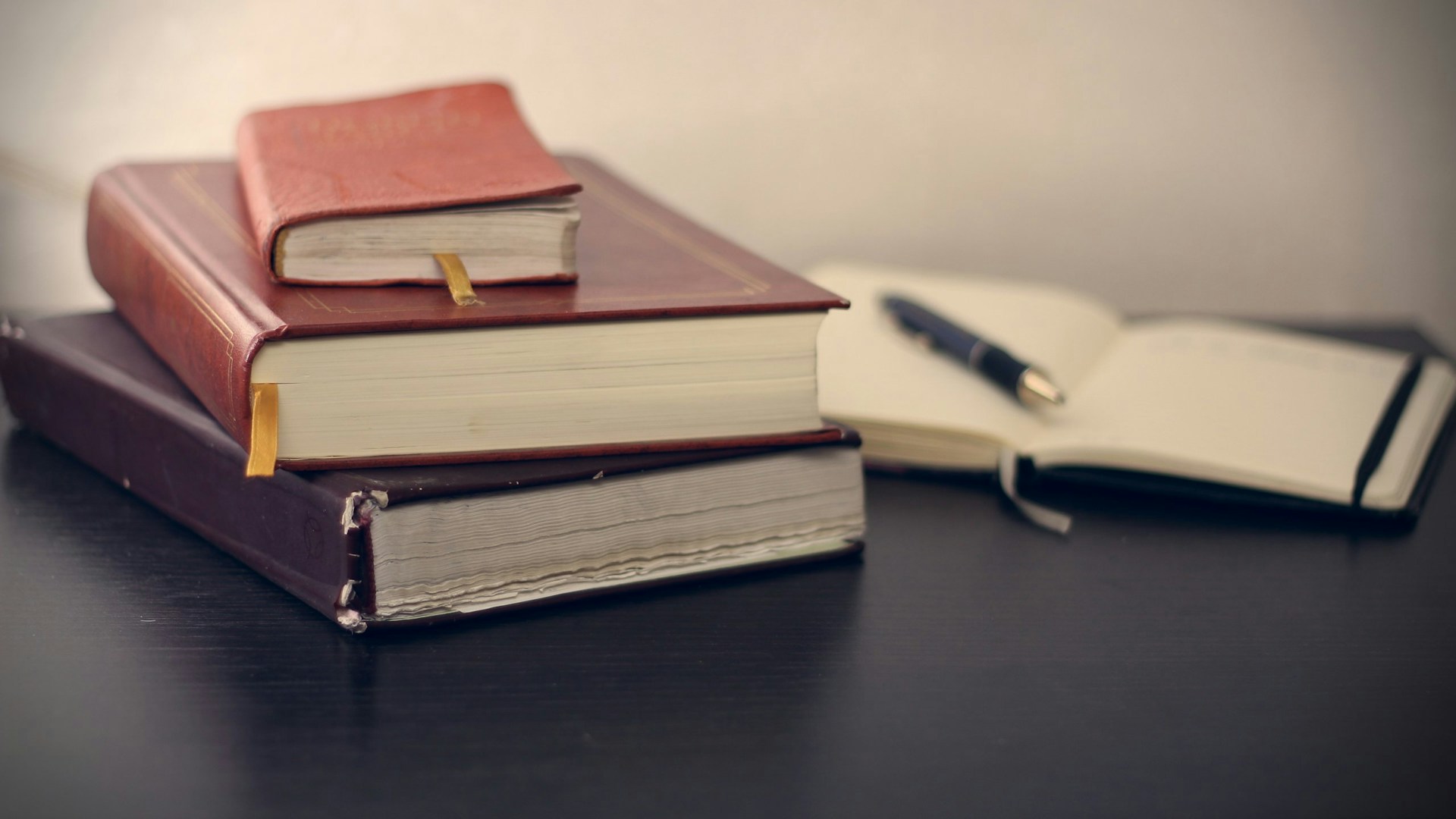 Books & notebook